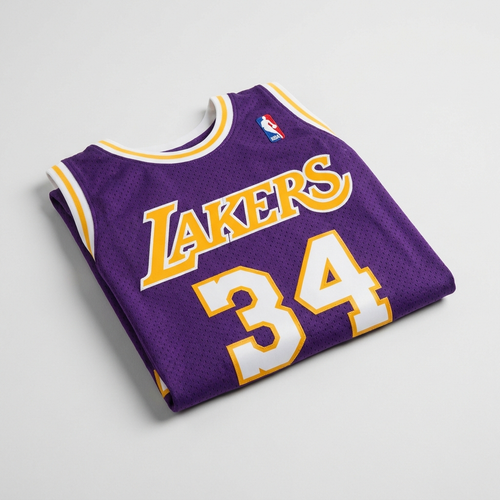 Shaquille O'Neal 1996-97 L.A Lakers Road Swingman Jersey