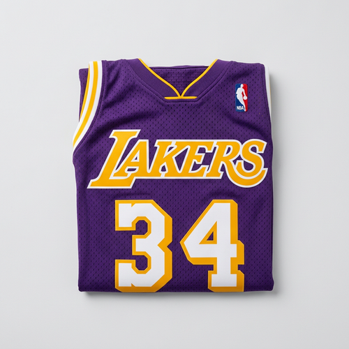 Shaquille O'Neal 1996-97 L.A Lakers Tip-Off Swingman Jersey