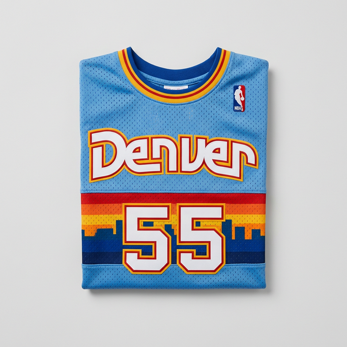 Dikembe Mutombo 1991-92 Denver Nuggets Swingman Jersey
