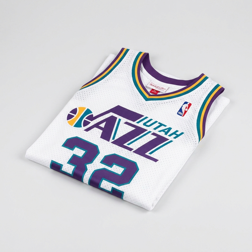 Karl Malone 1996-97 Utah Jazz Home Swingman Jersey