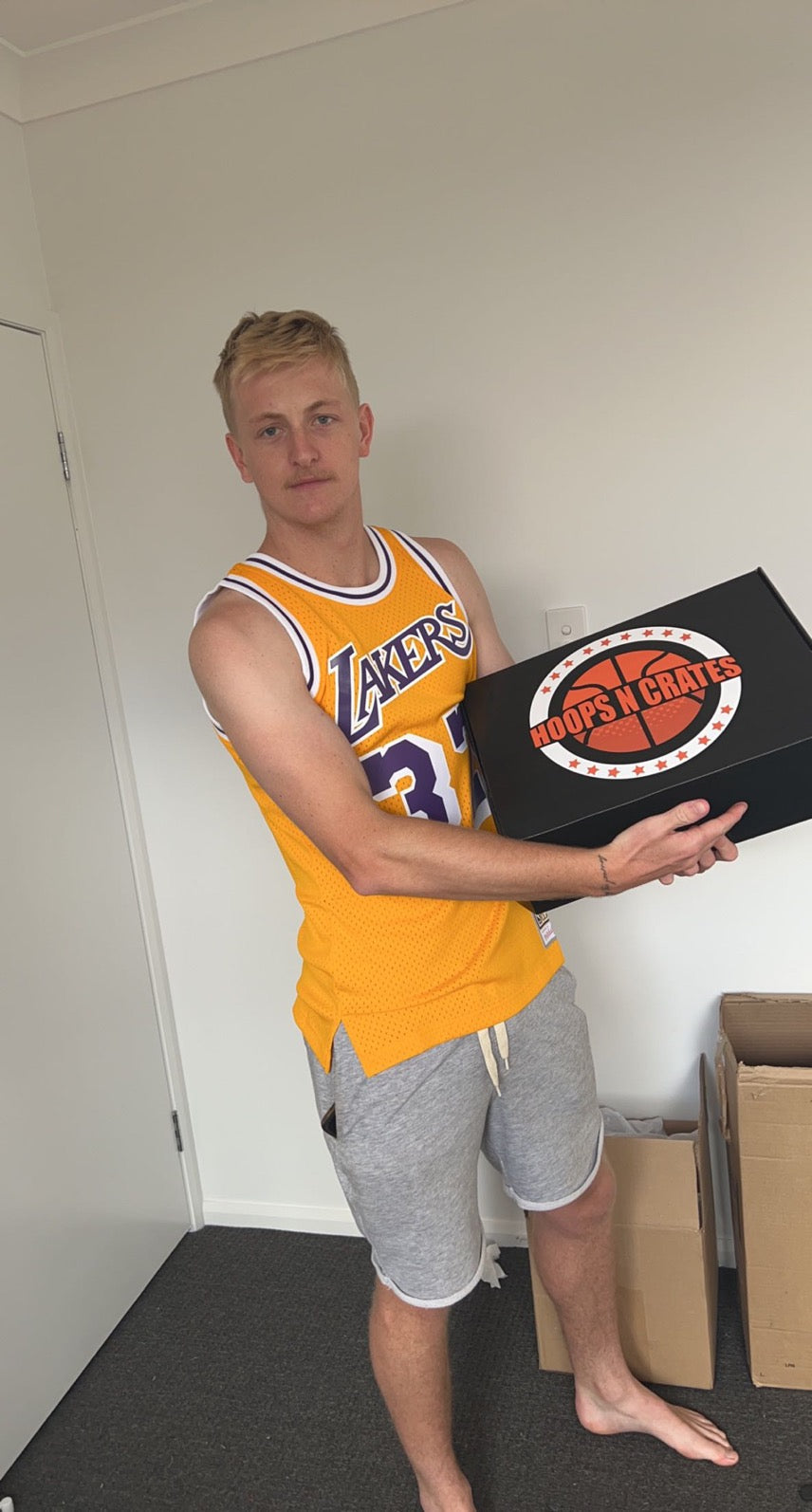 Jordan with Hoops N Crates